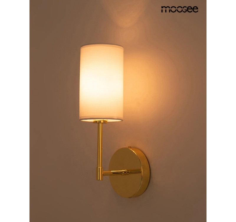 MOOSEE lampa ścienna IMPERIO złota