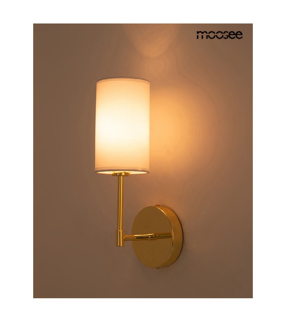 MOOSEE lampa ścienna IMPERIO złota
