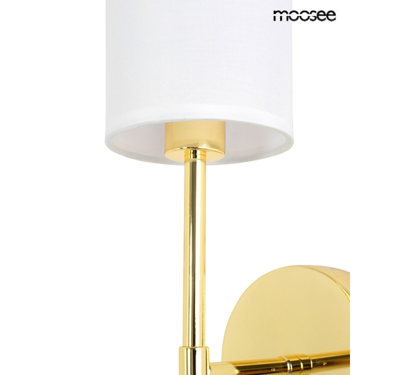 MOOSEE lampa ścienna IMPERIO złota