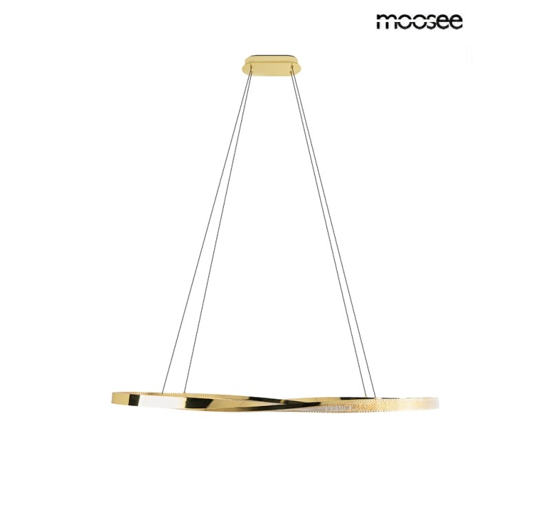 MOOSEE lampa wisząca ANILLO 120 złota