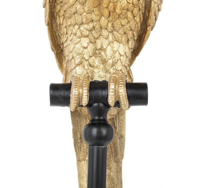 KARE dekoracja stojąca PARROT 116 cm złota