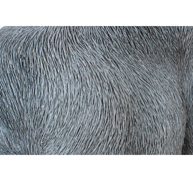 KARE dekoracja stojąca GORILLA XL 76cm czarna