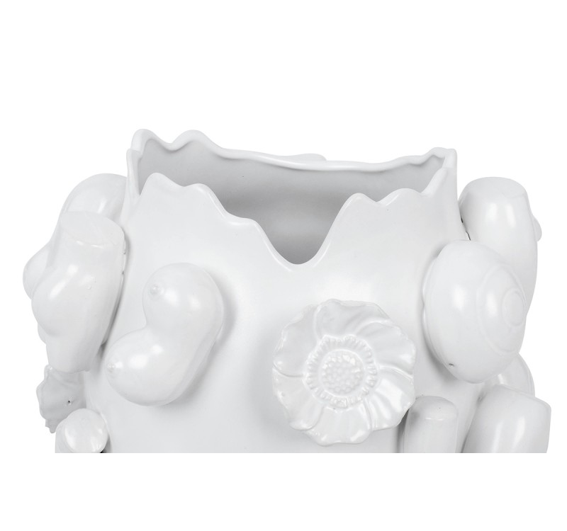 KARE wazon dekoracyjny BODY PARTS 25cm biały