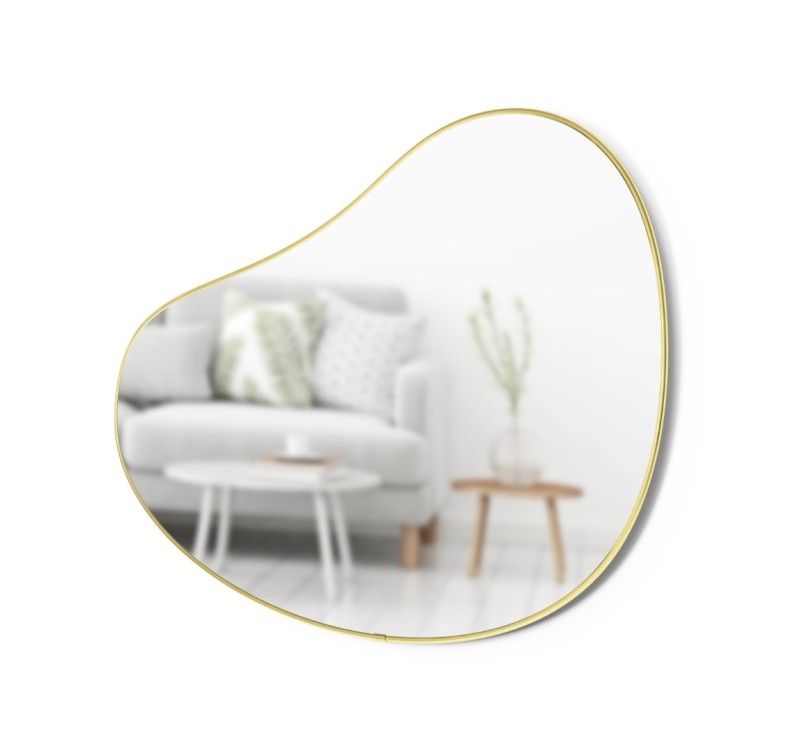 UMBRA lustro ścienne HUBBA 86 cm złote