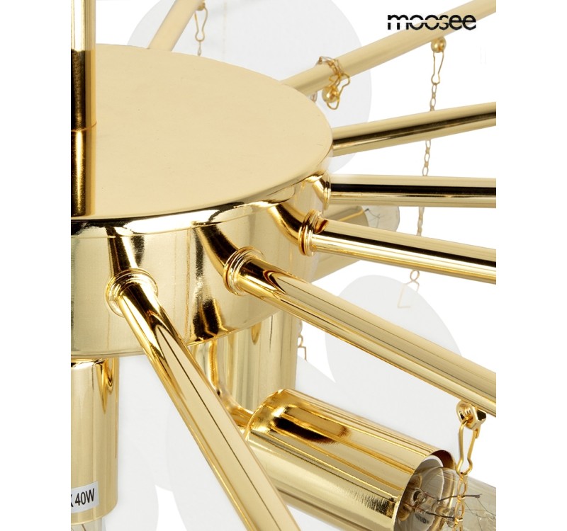 MOOSEE lampa wisząca SUONO 80 złota