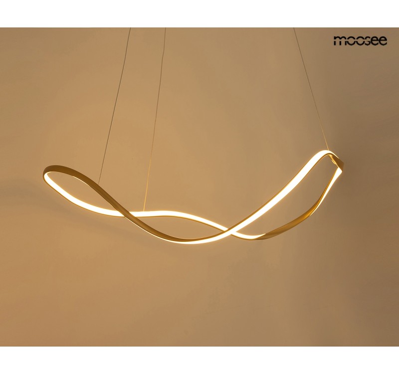 MOOSEE lampa wisząca WAVES 60 złota