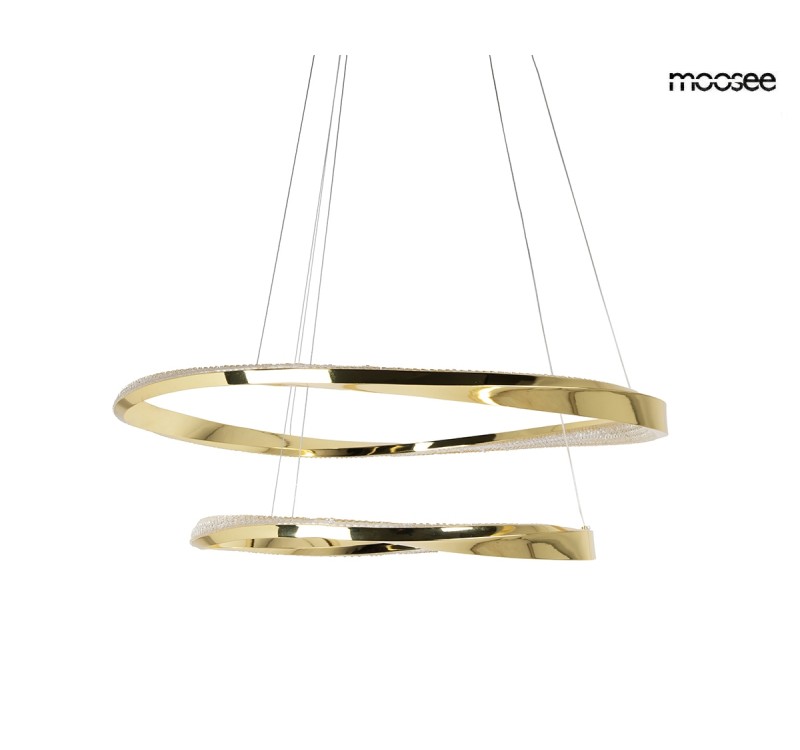 MOOSEE lampa wisząca ANILLO 2 złota