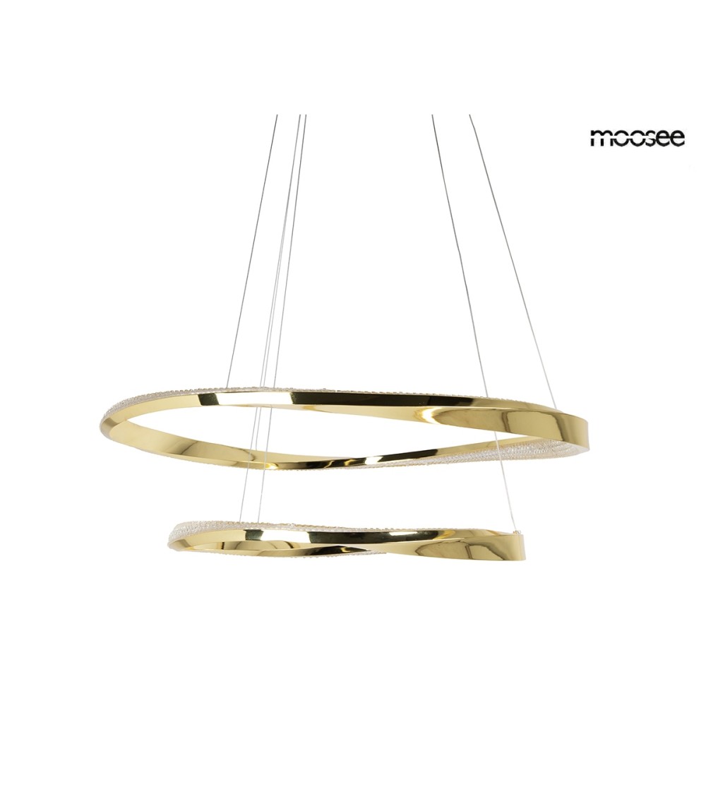 MOOSEE lampa wisząca ANILLO 2 złota