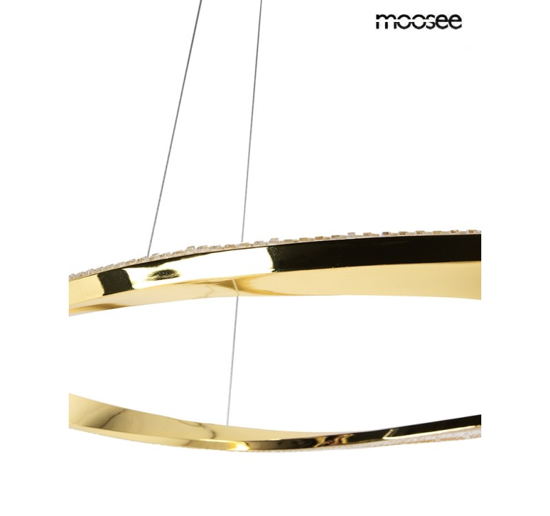 MOOSEE lampa wisząca ANILLO 2 złota