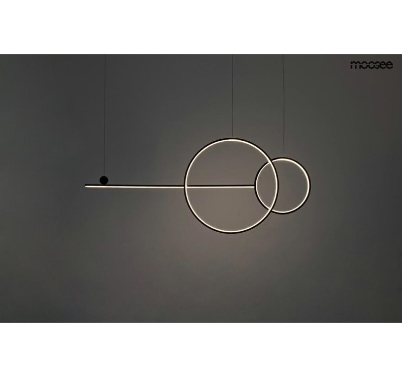MOOSEE lampa wisząca RAGE czarna