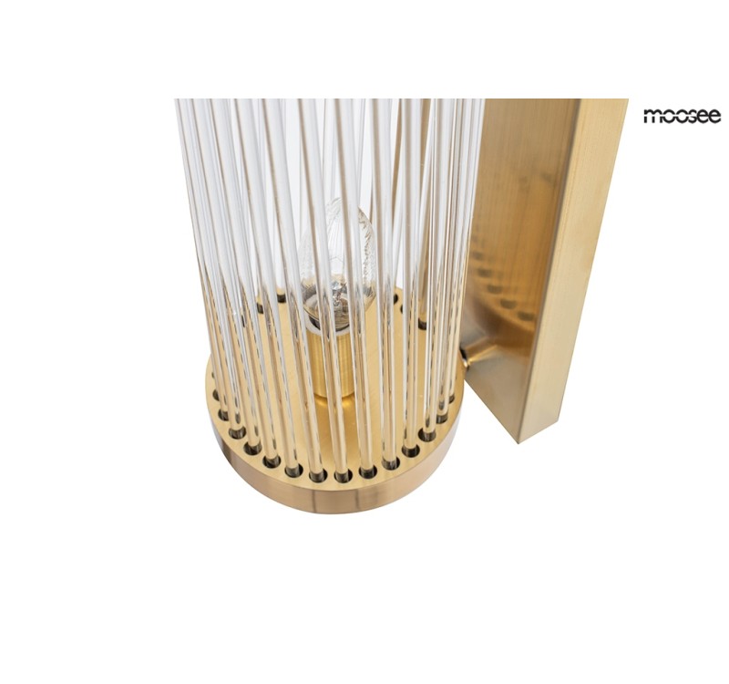 MOOSEE lampa ścienna COLUMN 60 złota