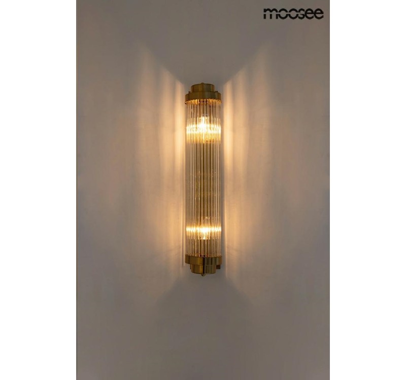 MOOSEE lampa ścienna COLUMN 60 złota