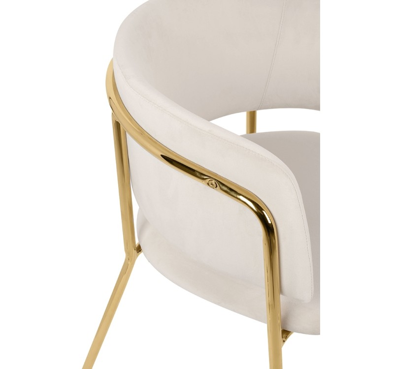 Krzesło DELTA beżowe