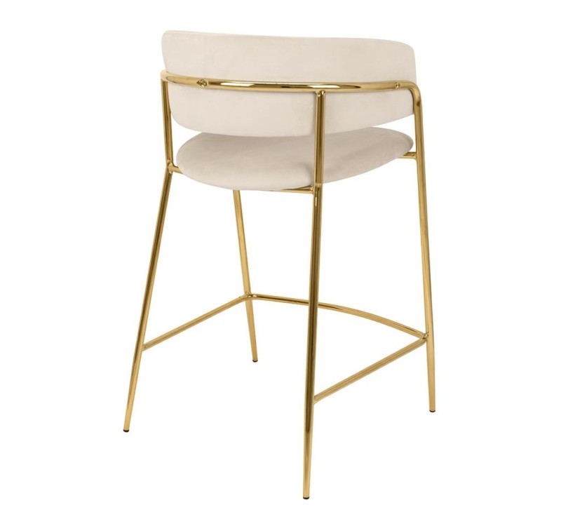 Krzesło barowe DELTA 65 beżowe