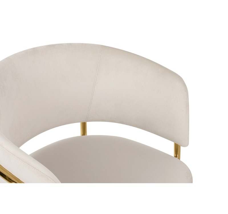 Krzesło barowe DELTA 65 beżowe