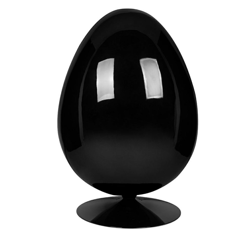 Fotel OVALIA BLACK czarny