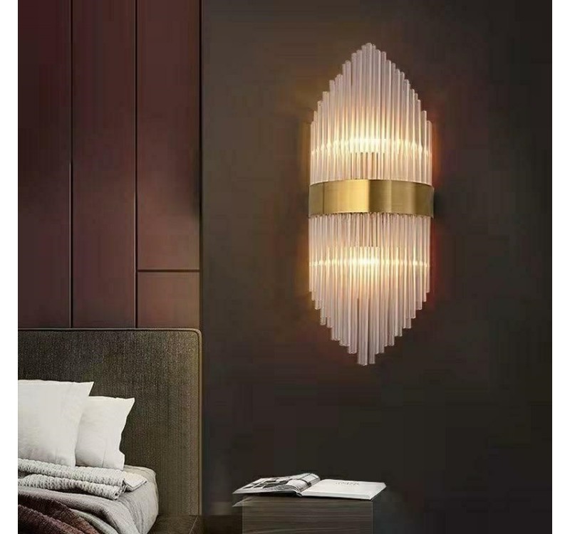 MOOSEE lampa ścienna FLORENS S złota