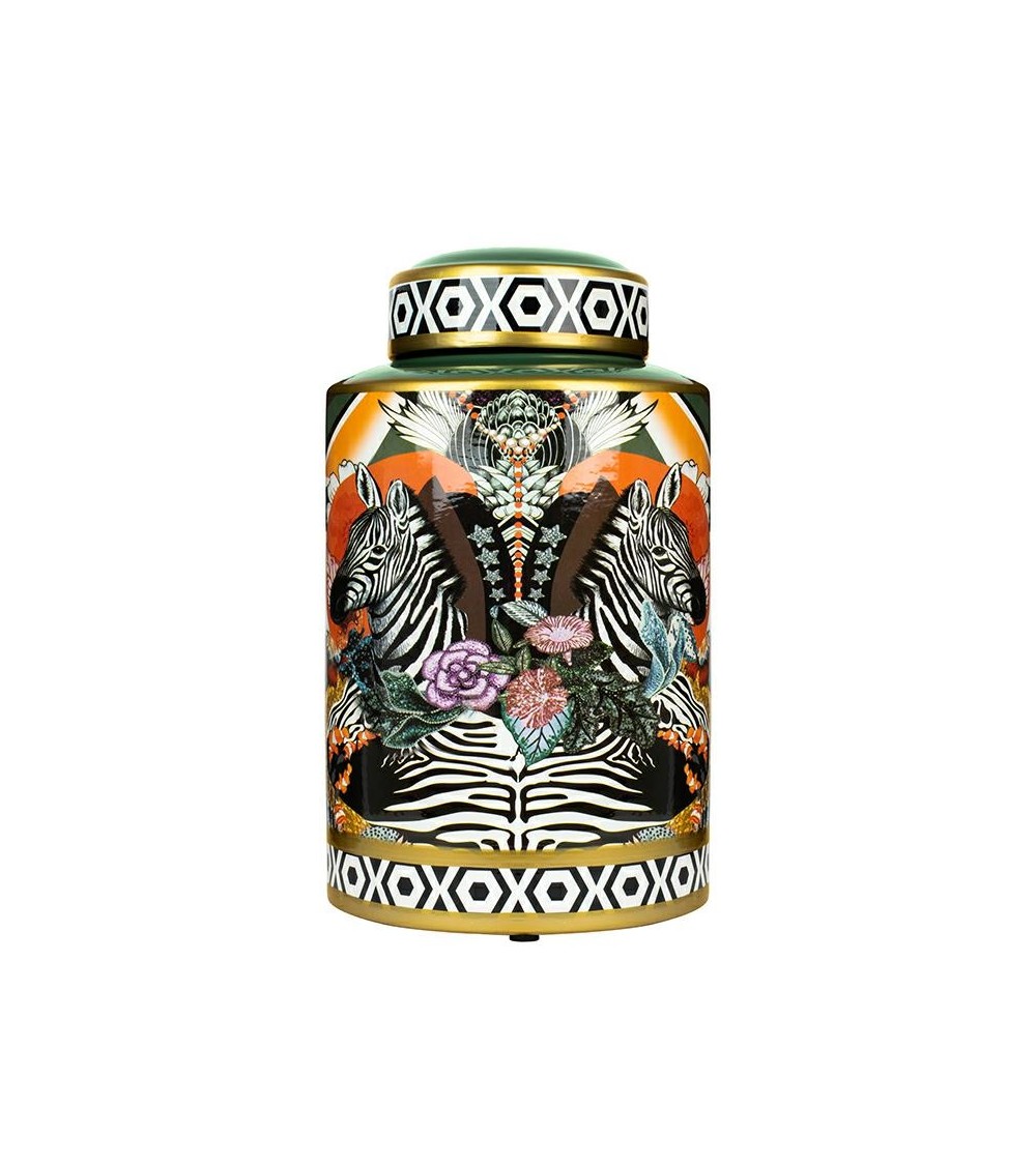 KARE słoik dekoracyjny ZEBRA DUO 30cm