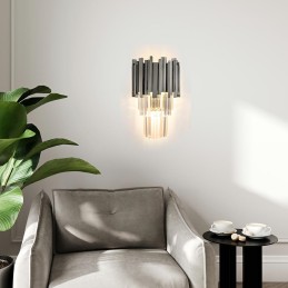 MOOSEE lampa ścienna IMPERIAL WALL        SILVER