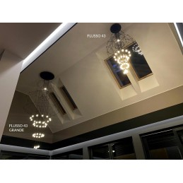 MOOSEE lampa wisząca FLUSSO 43 GRANDE     czarna