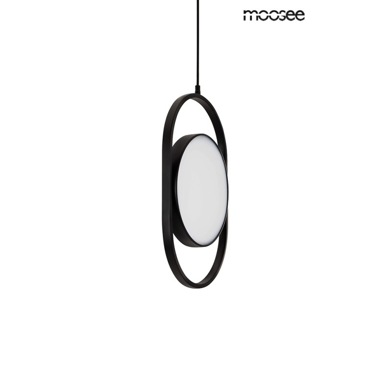 MOOSEE lampa wisząca SPINNER 19 czarna
