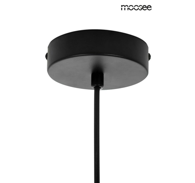 MOOSEE lampa wisząca SPINNER 19 czarna