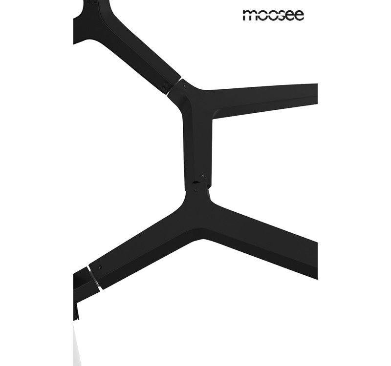 MOOSEE lampa wisząca CANDELABR 10 czarna