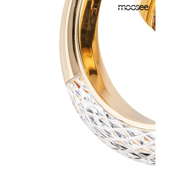 MOOSEE lampa ścienna HELIOS złota