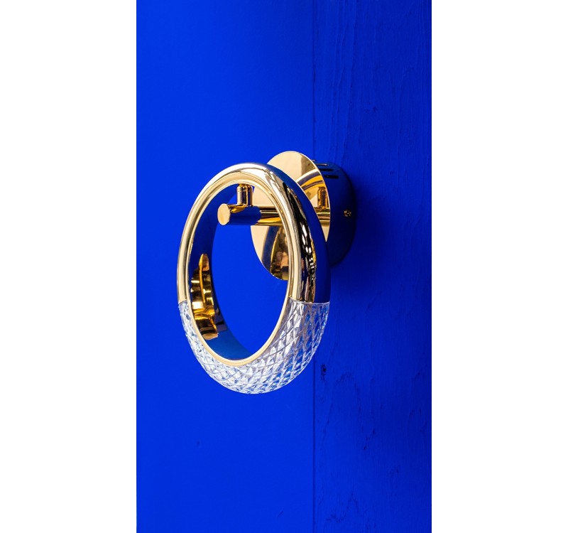 MOOSEE lampa ścienna HELIOS złota