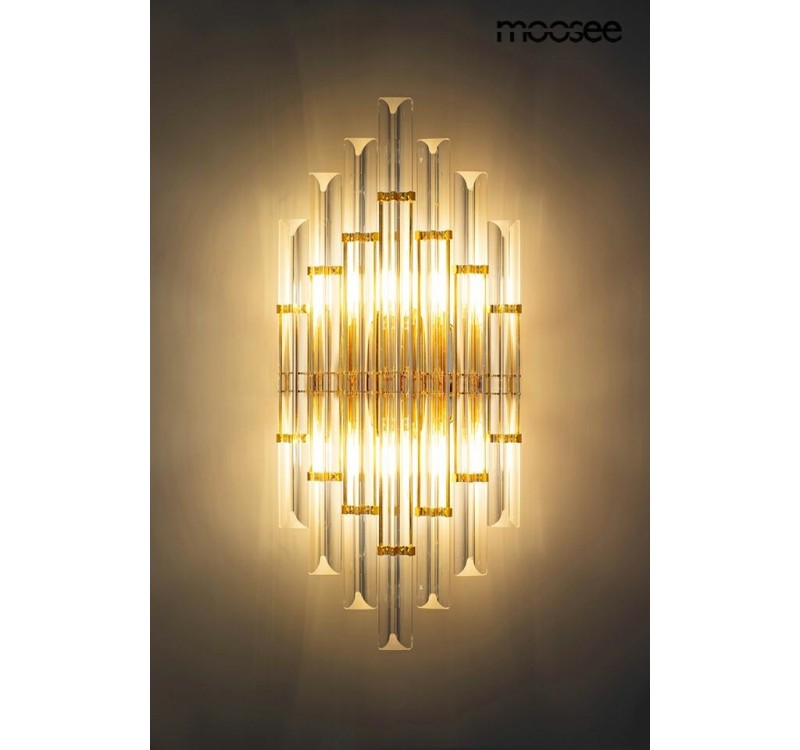 MOOSEE lampa ścienna PALAZZO złota