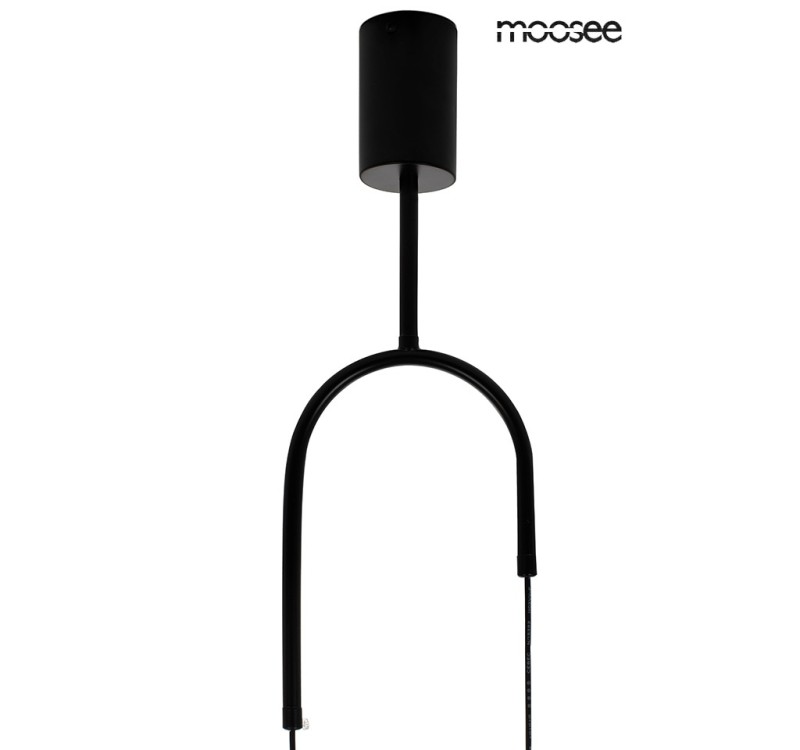 MOOSEE lampa wisząca ACUSTICA czarna