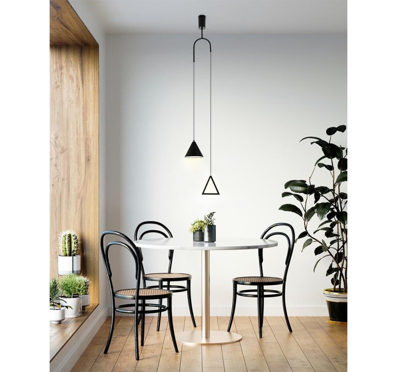 MOOSEE lampa wisząca ACUSTICA czarna