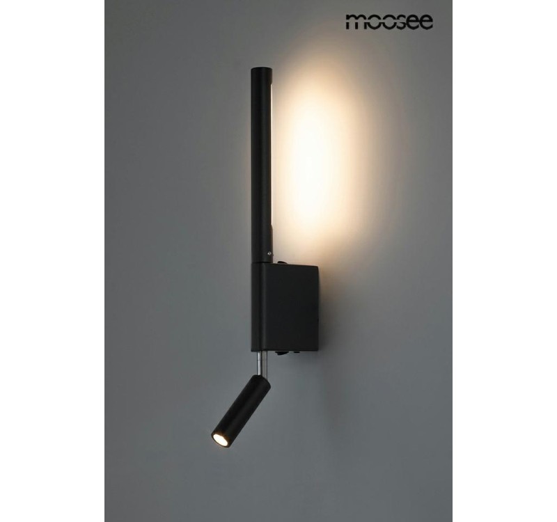 MOOSEE lampa ścienna PERISCOPE czarna
