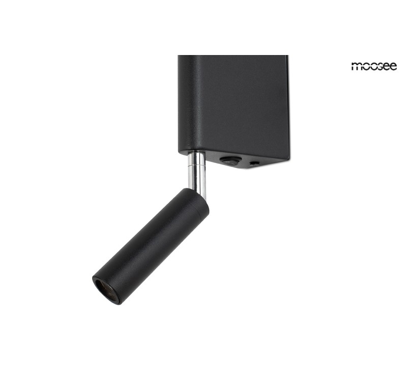 MOOSEE lampa ścienna PERISCOPE czarna