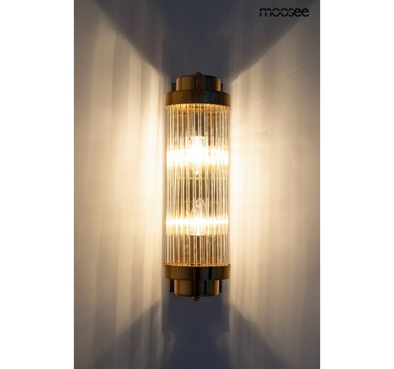 MOOSEE lampa ścienna COLUMN 40 złota
