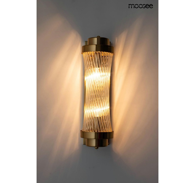 MOOSEE lampa ścienna COLUMN 40 złota