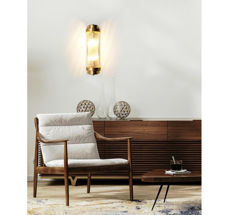 MOOSEE lampa ścienna COLUMN 40 złota