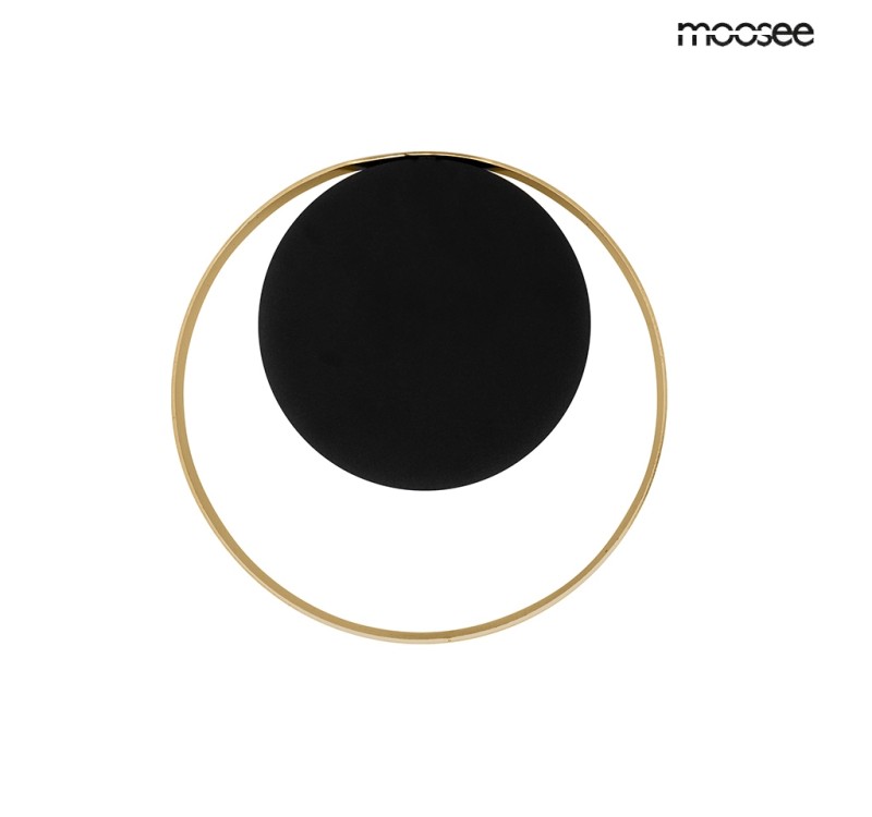 MOOSEE lampa ścienna BAND złota / czarna