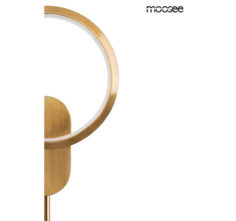 MOOSEE lampa ścienna COMO złota