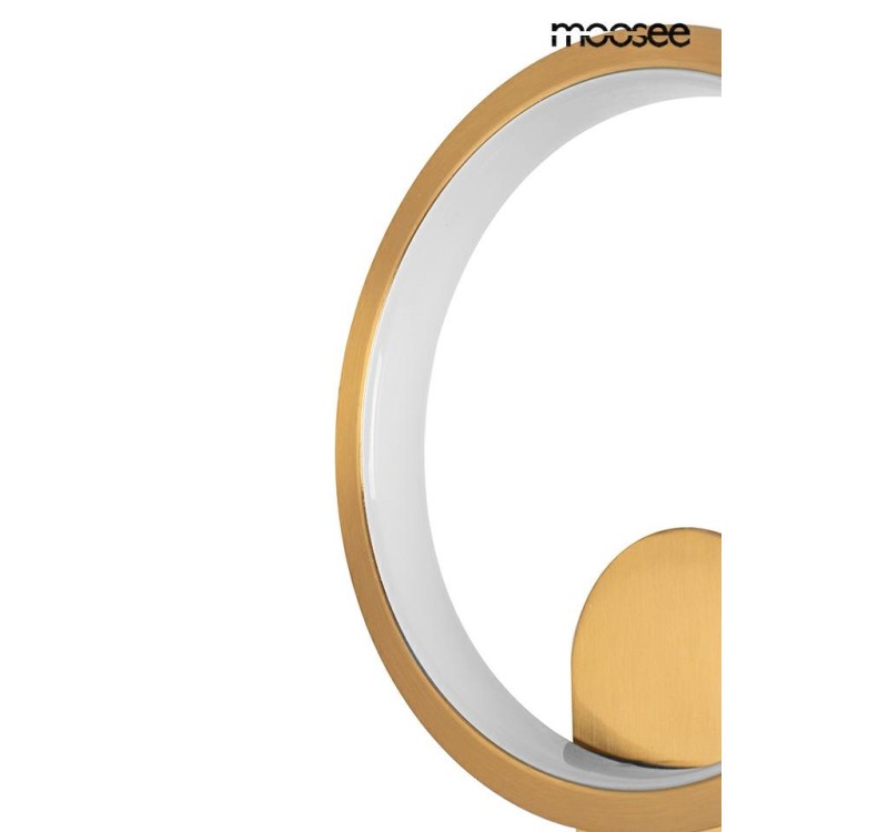 MOOSEE lampa ścienna COMO złota