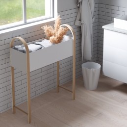 UMBRA organizer BELLWOOD biały naturalny