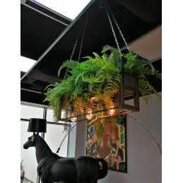 MOOSEE lampa wisząca / kwietnik SEMIRA    100 INDUSTRIAL
