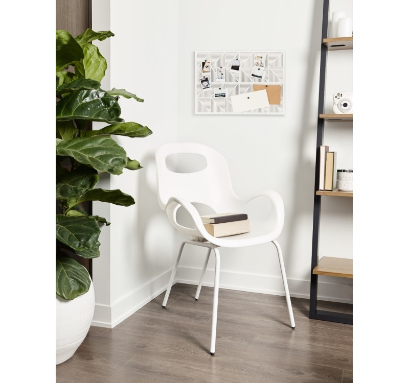 UMBRA krzesło OH białe