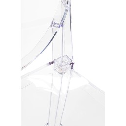 Krzesło barowe VICTORIA 75 cm transparentne