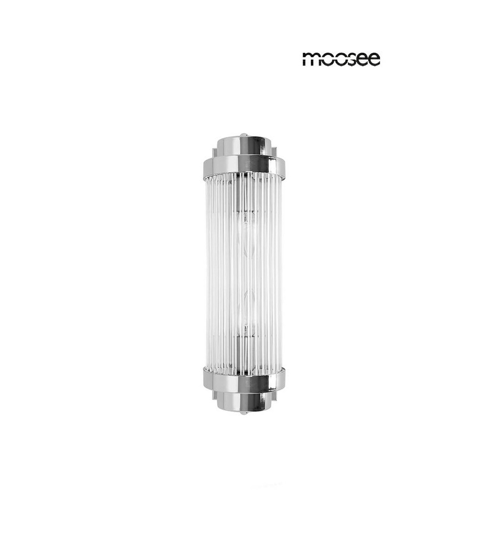 MOOSEE lampa ścienna COLUMN 40 srebrna