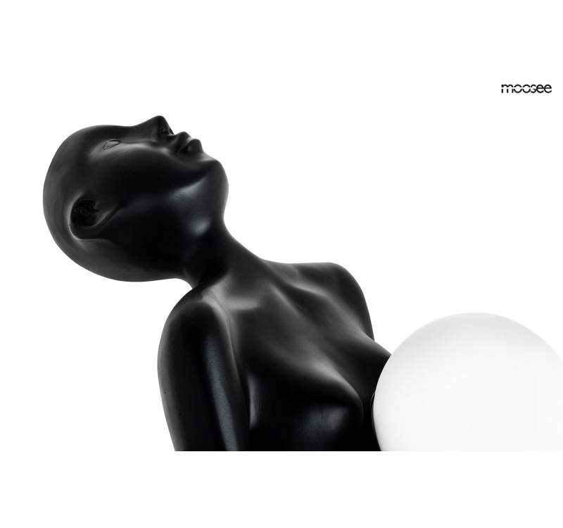 MOOSEE lampa podłogowa HUMAN czarna