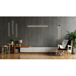 MOOSEE lampa wisząca OMBRE 80 czarna