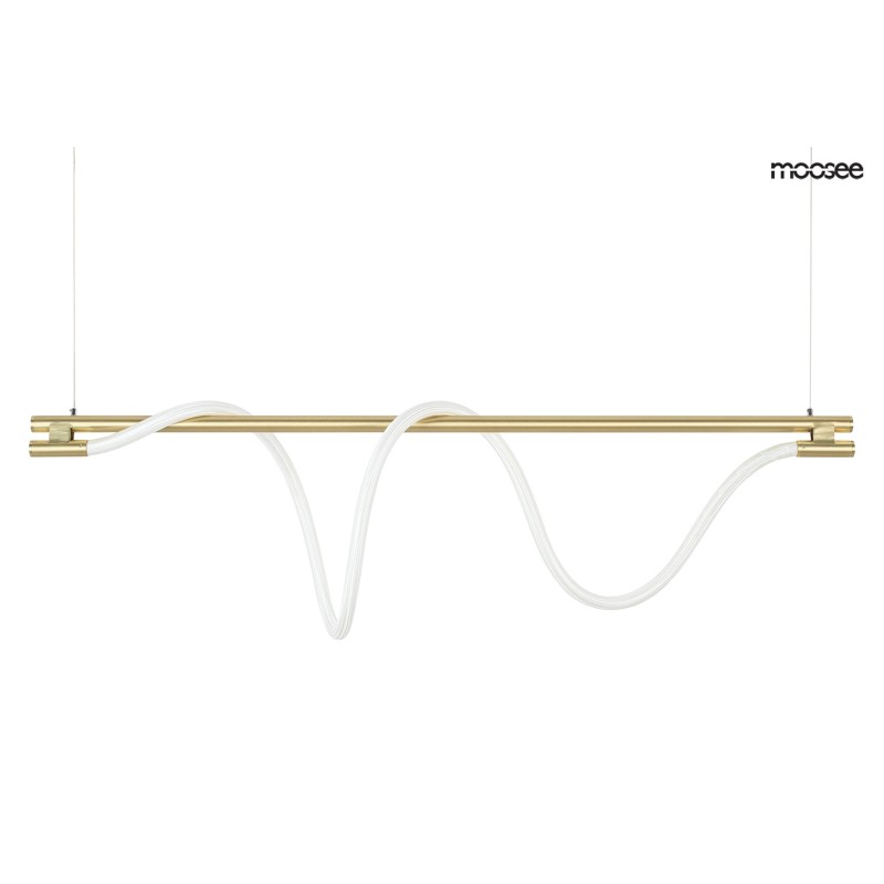 MOOSEE lampa wisząca SERPIENTE 120 złota