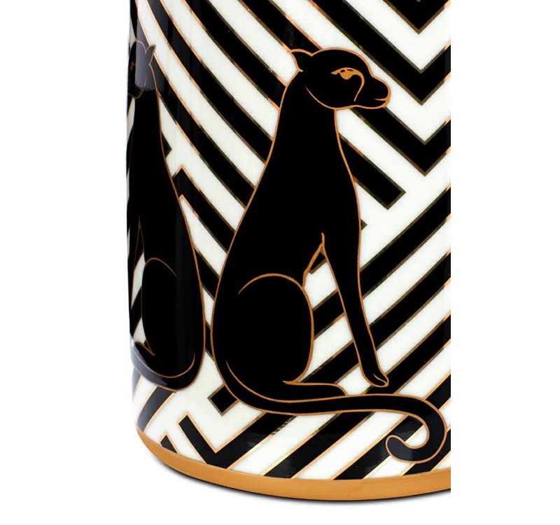 KARE słoik dekoracyjny PANTHER 25cm