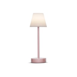 NEW GARDEN lampa stołowa LOLA SLIM 30 BATTERY rose gold